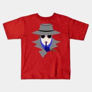 Lady Grey shush (cauc): A Cybersecurity Design Kids T-Shirt